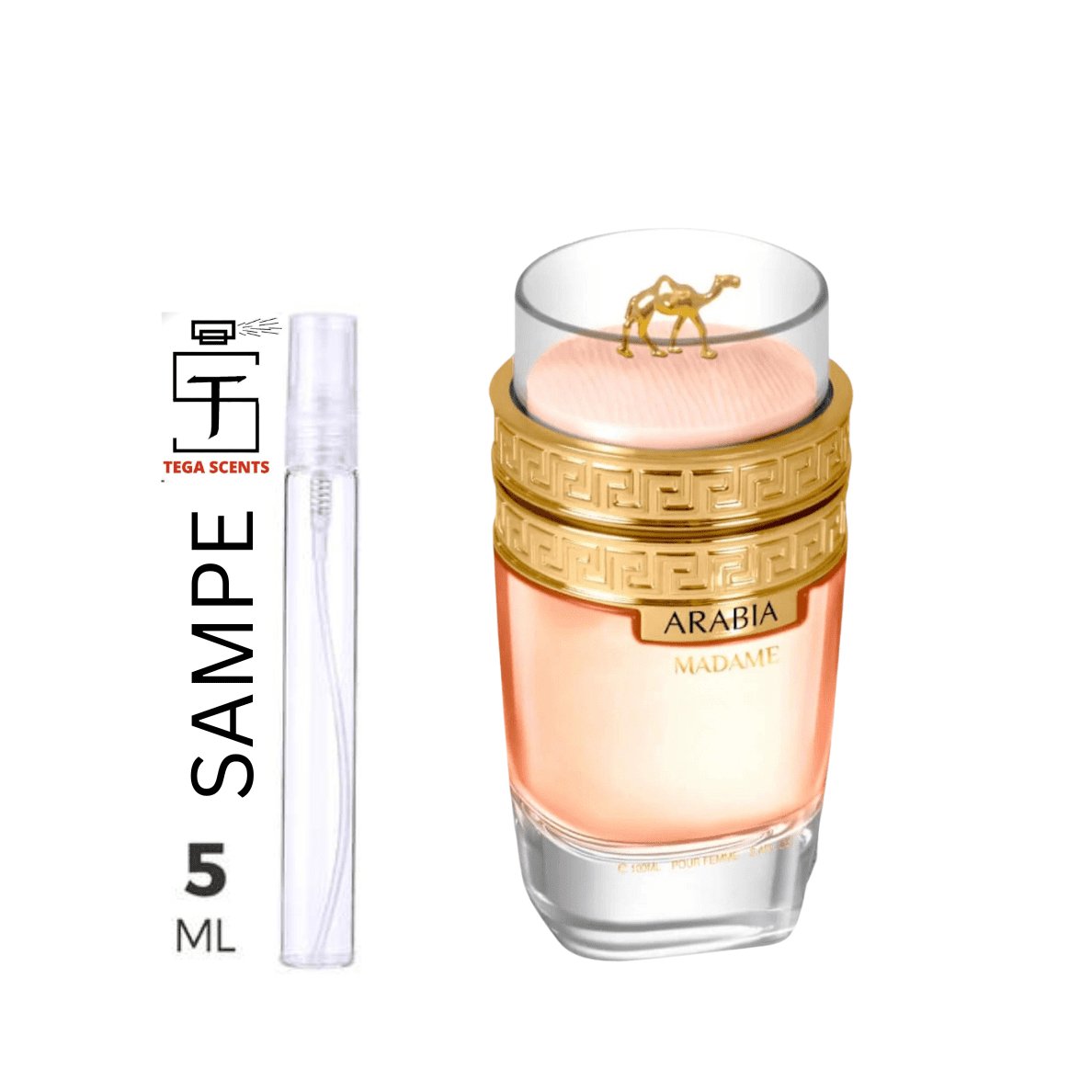 Arabia Madame Le Chameau for women EDP 5ml - Tega Scents